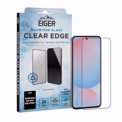 Picture of Eiger Eiger Mountain Glass CLEAR EDGE Screen Protector GRS for Samsung S25+/ S24+